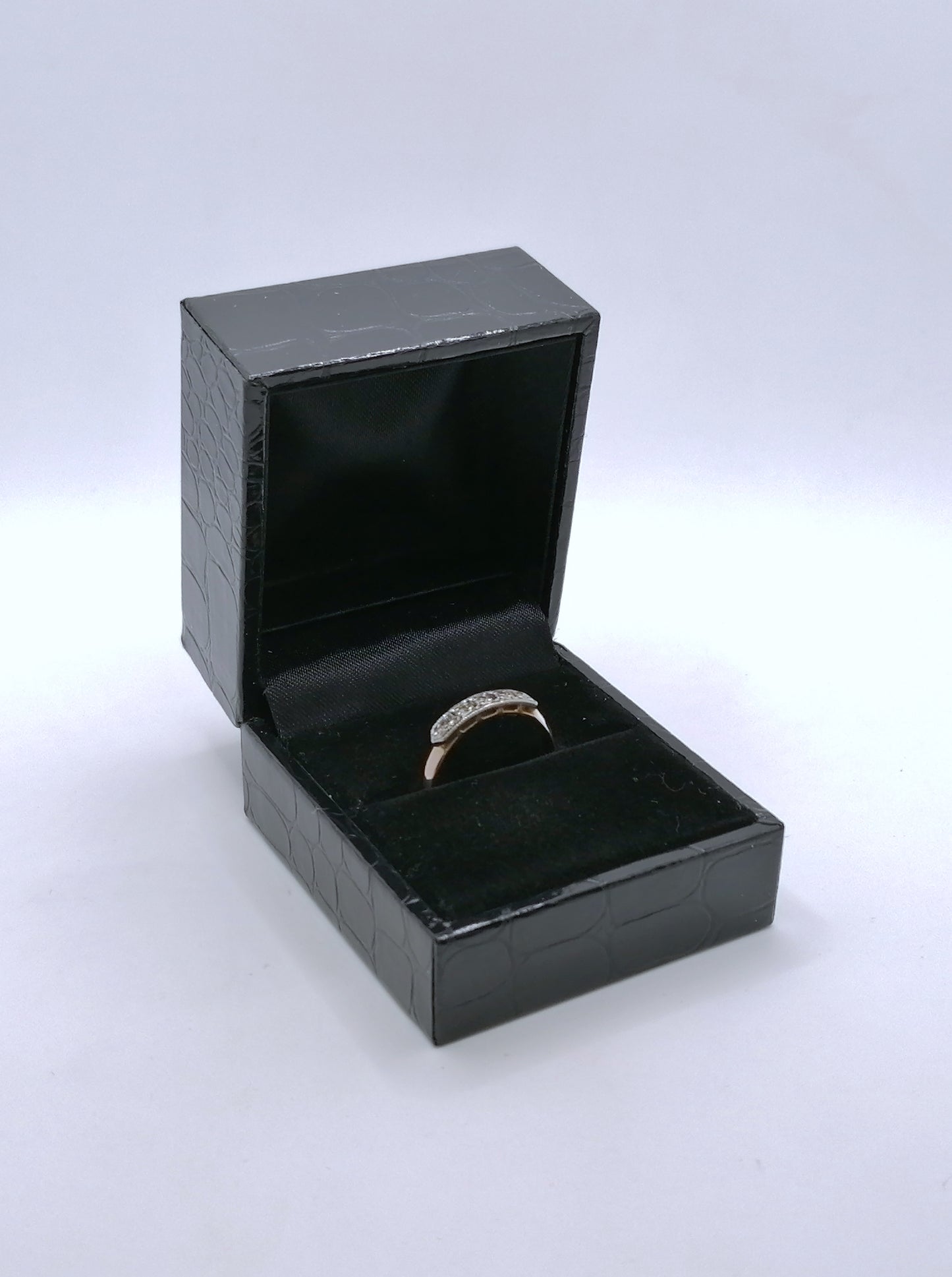 Ring Rotgold 583er UdSSR Sowjet mit Diamanten Gr. 53