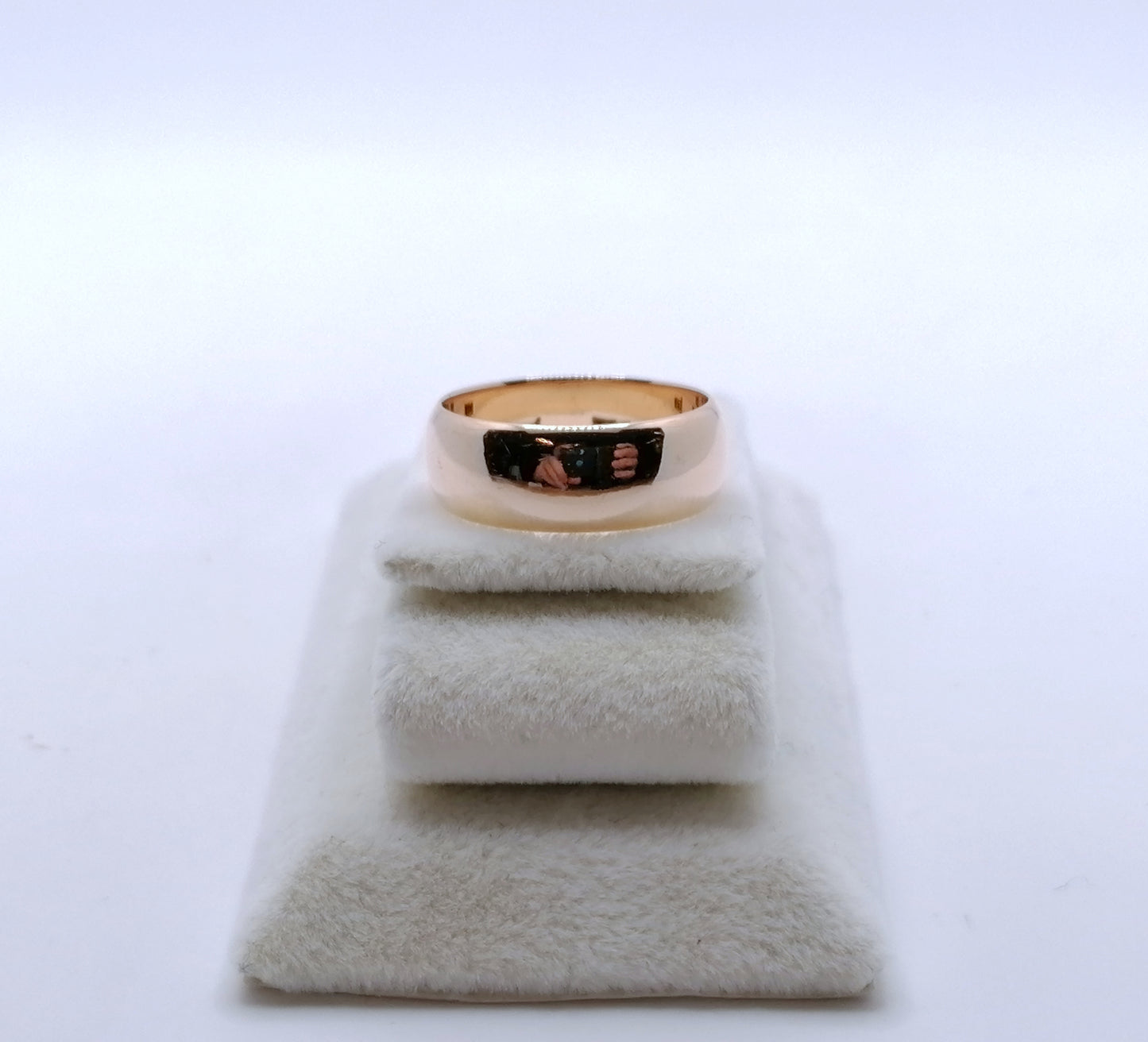 Ring UdSSR Sowjet Rotgold 583er Bandring