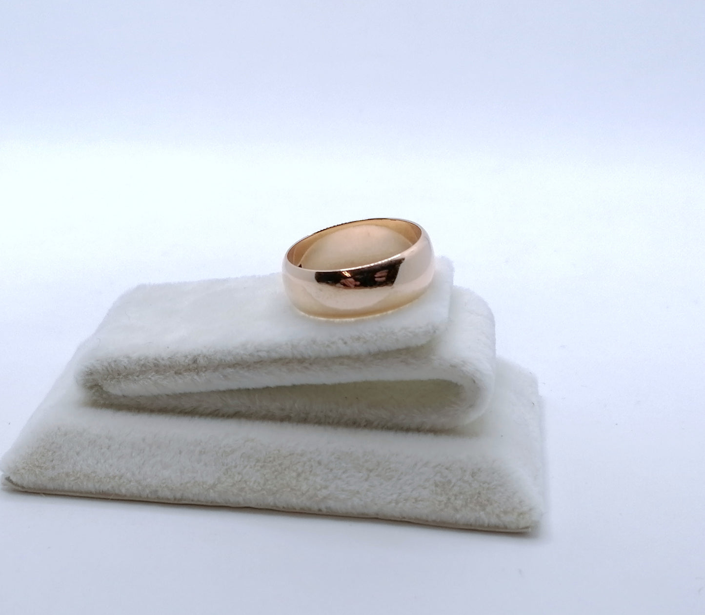 Ring UdSSR Sowjet Rotgold 583er Bandring