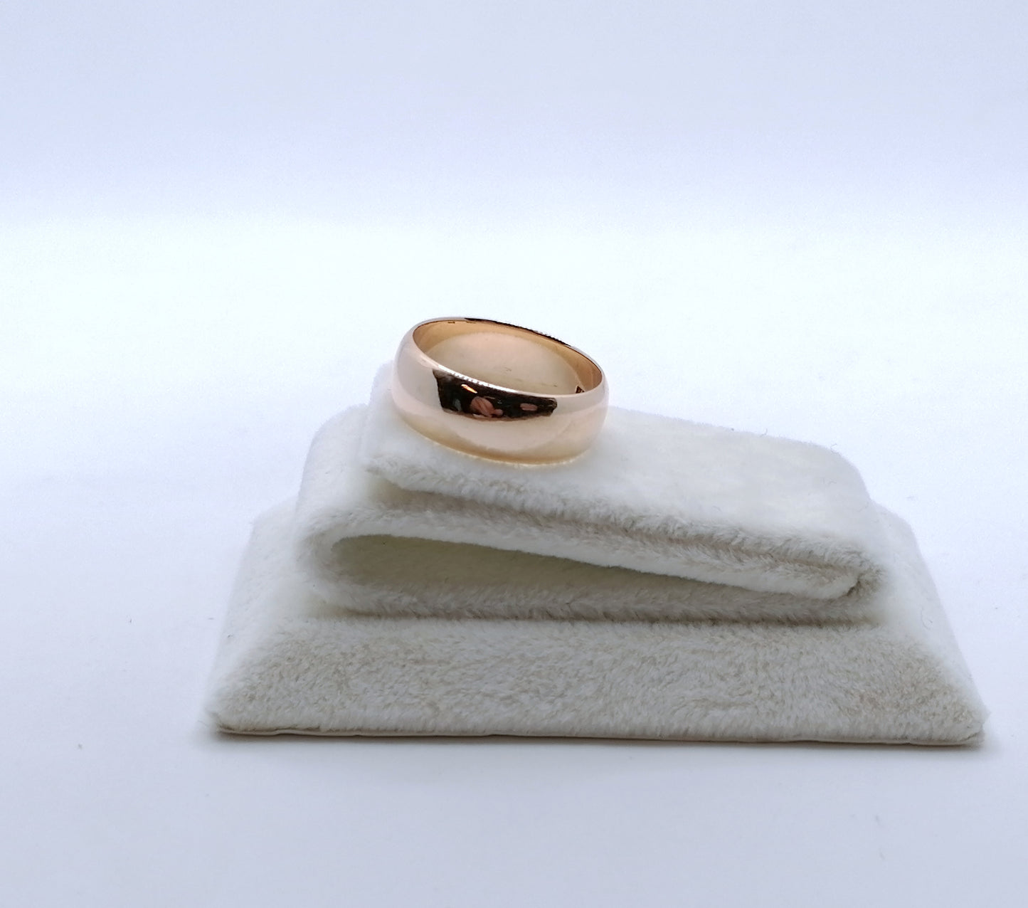 Ring UdSSR Sowjet Rotgold 583er Bandring