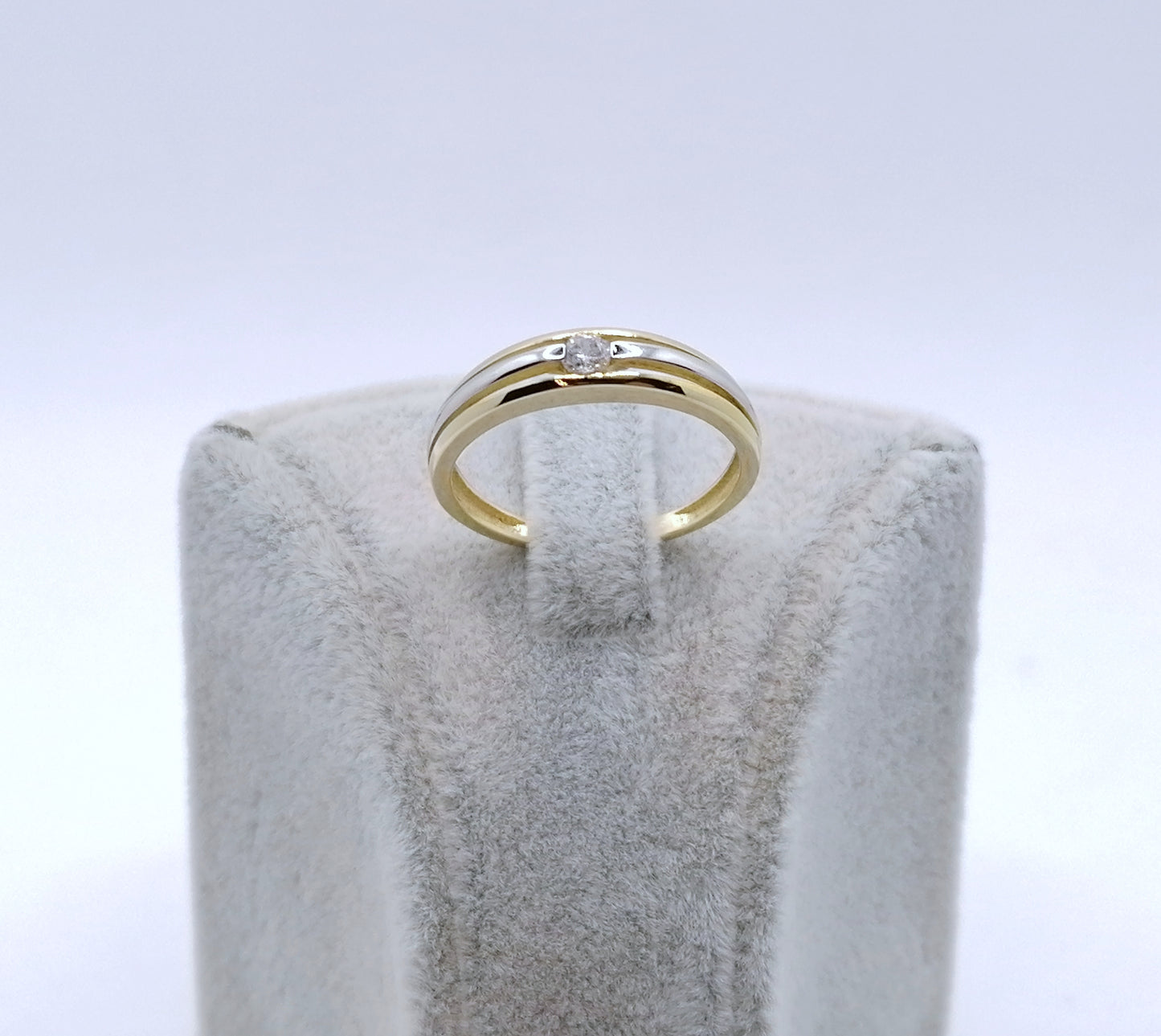 Ring Gold 333er mit Zirkonia Damenring Gr. 57