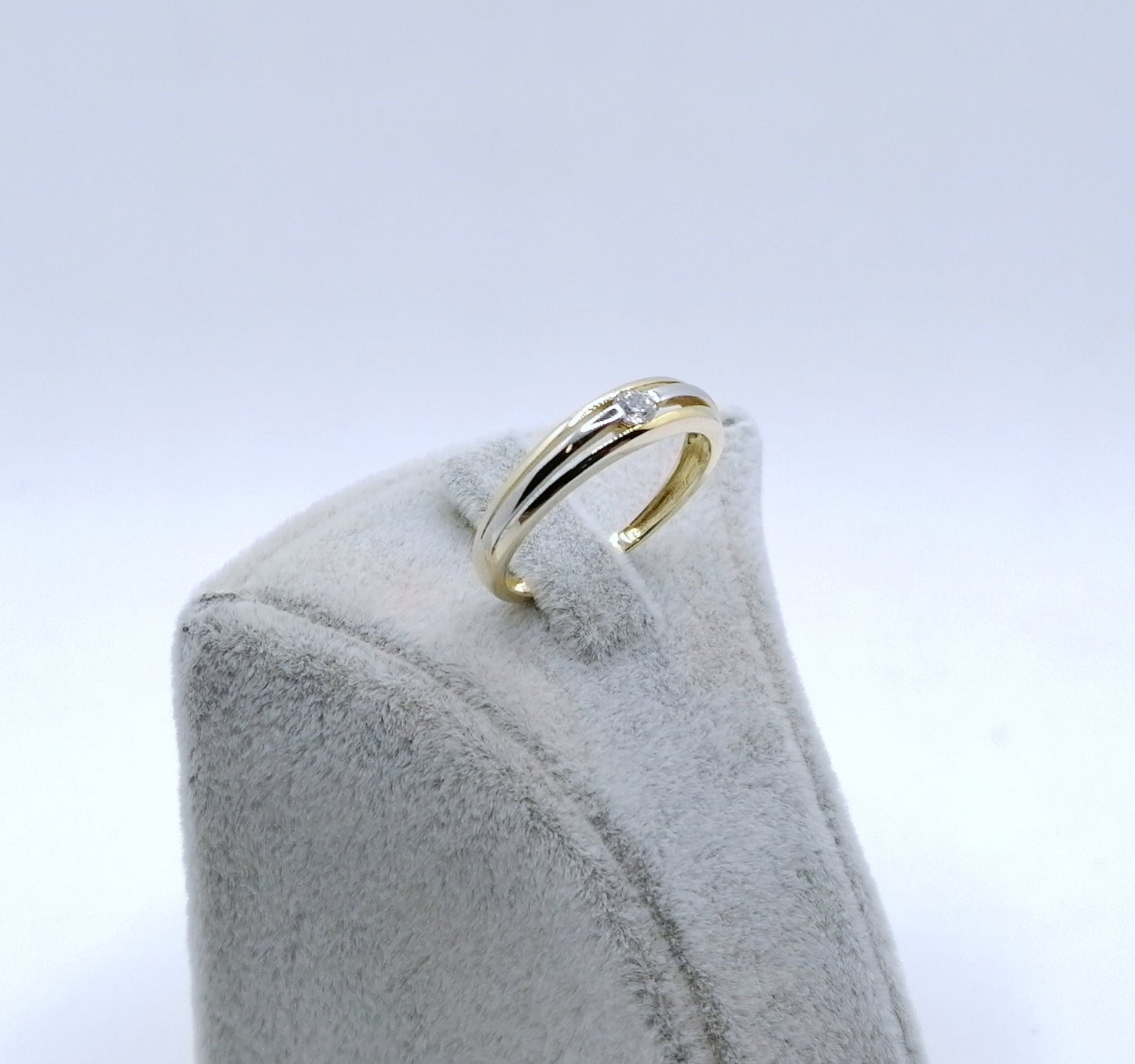 Ring Gold 333er mit Zirkonia Damenring Gr. 57