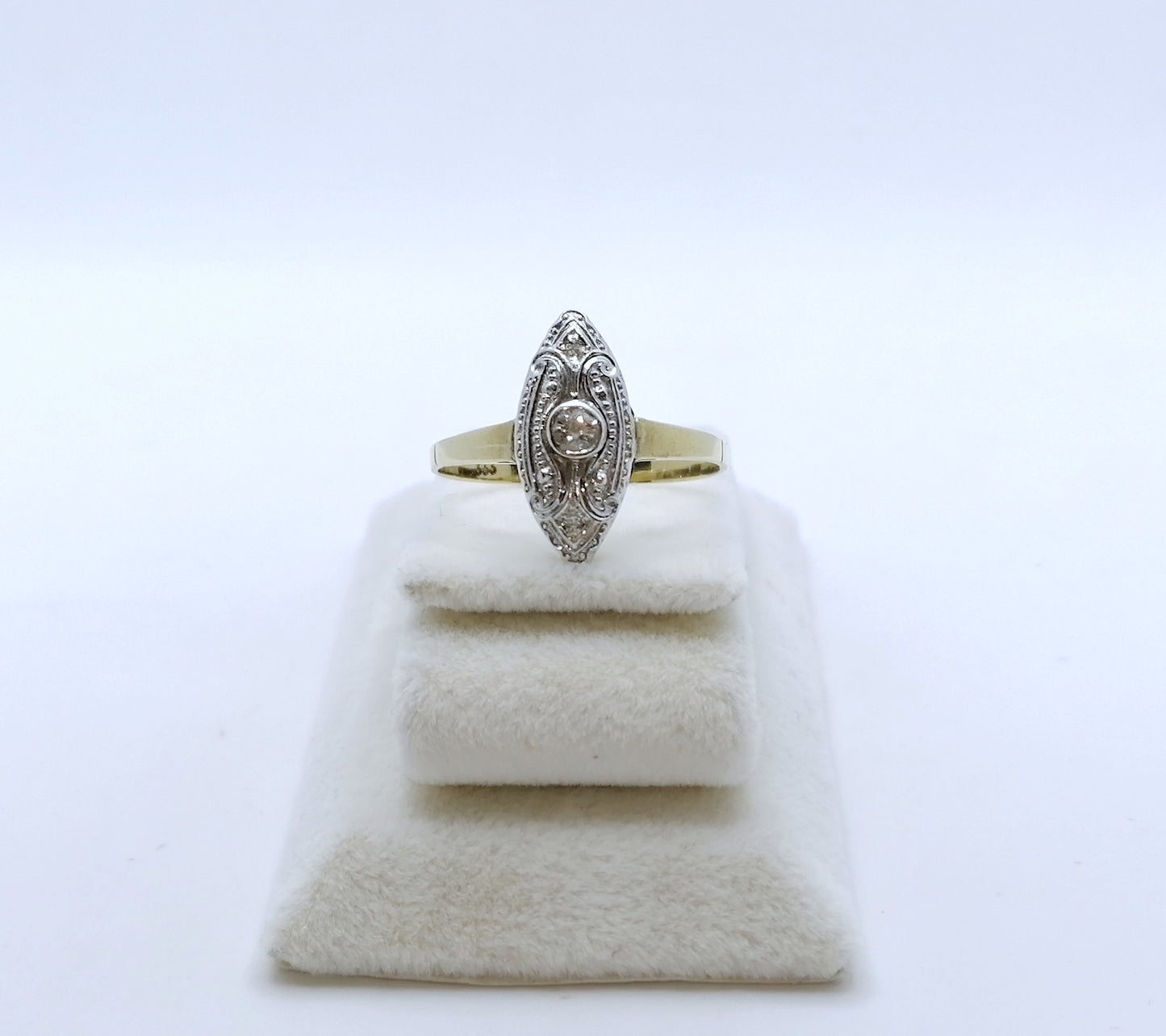 Ring Gold 333er mit Zirkonia Damenring Gr. 61