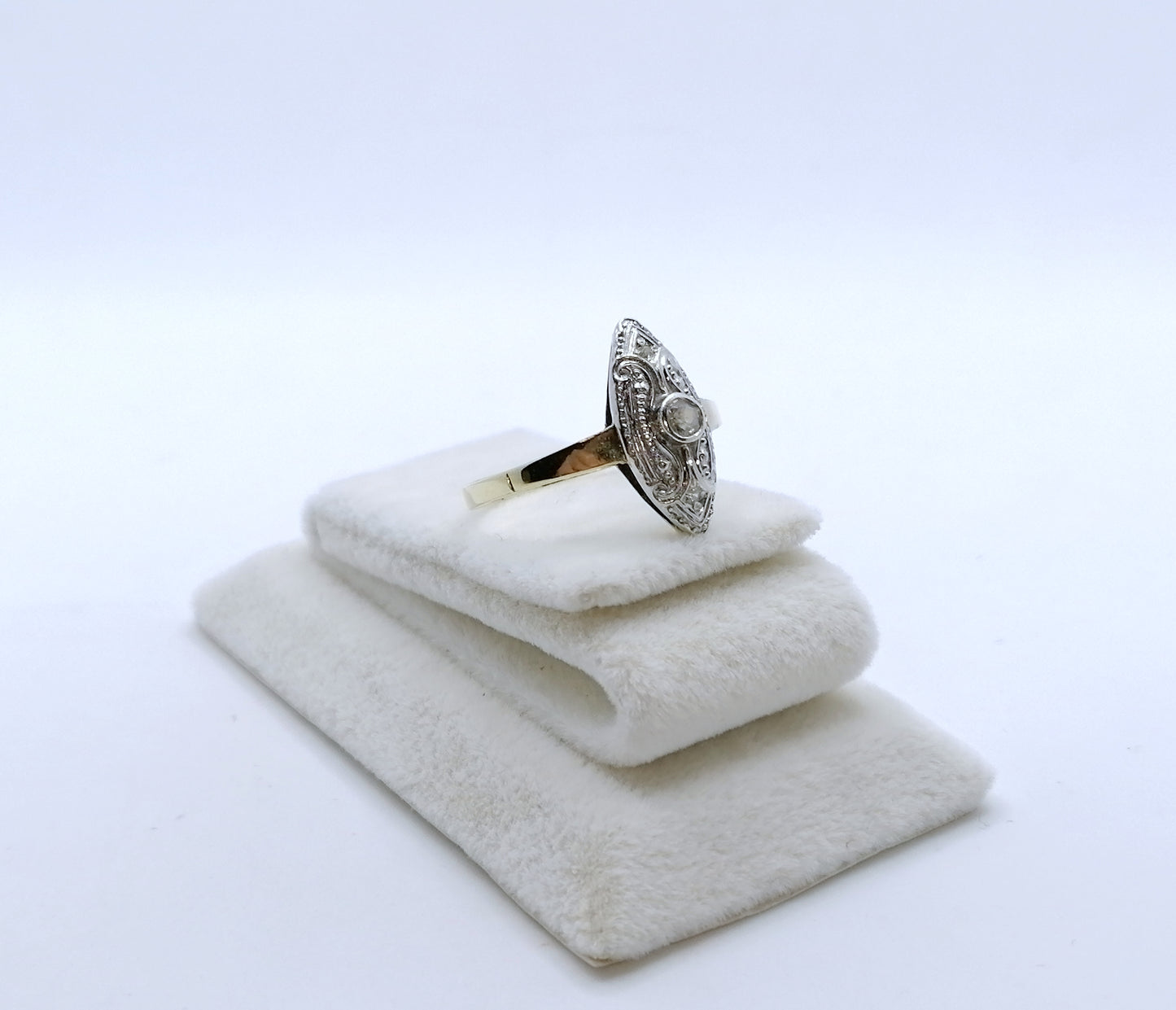 Ring Gold 333er mit Zirkonia Damenring Gr. 61