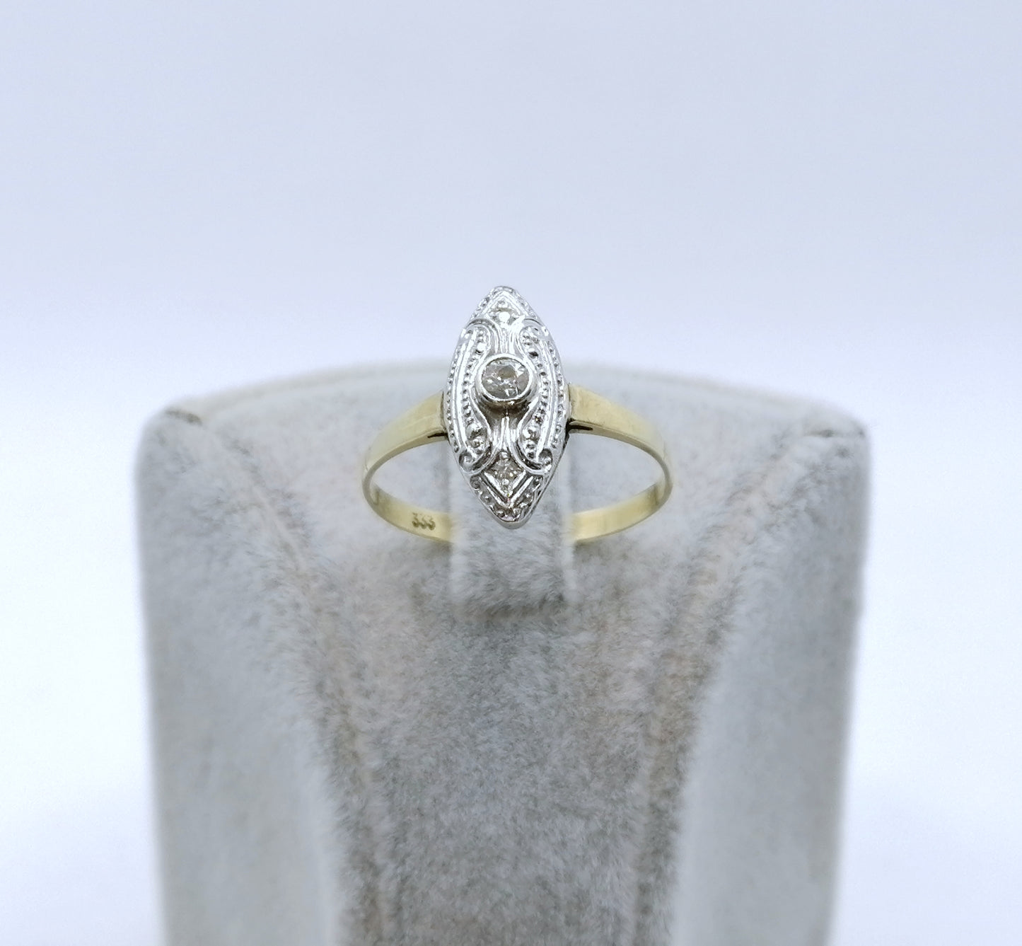 Ring Gold 333er mit Zirkonia Damenring Gr. 61
