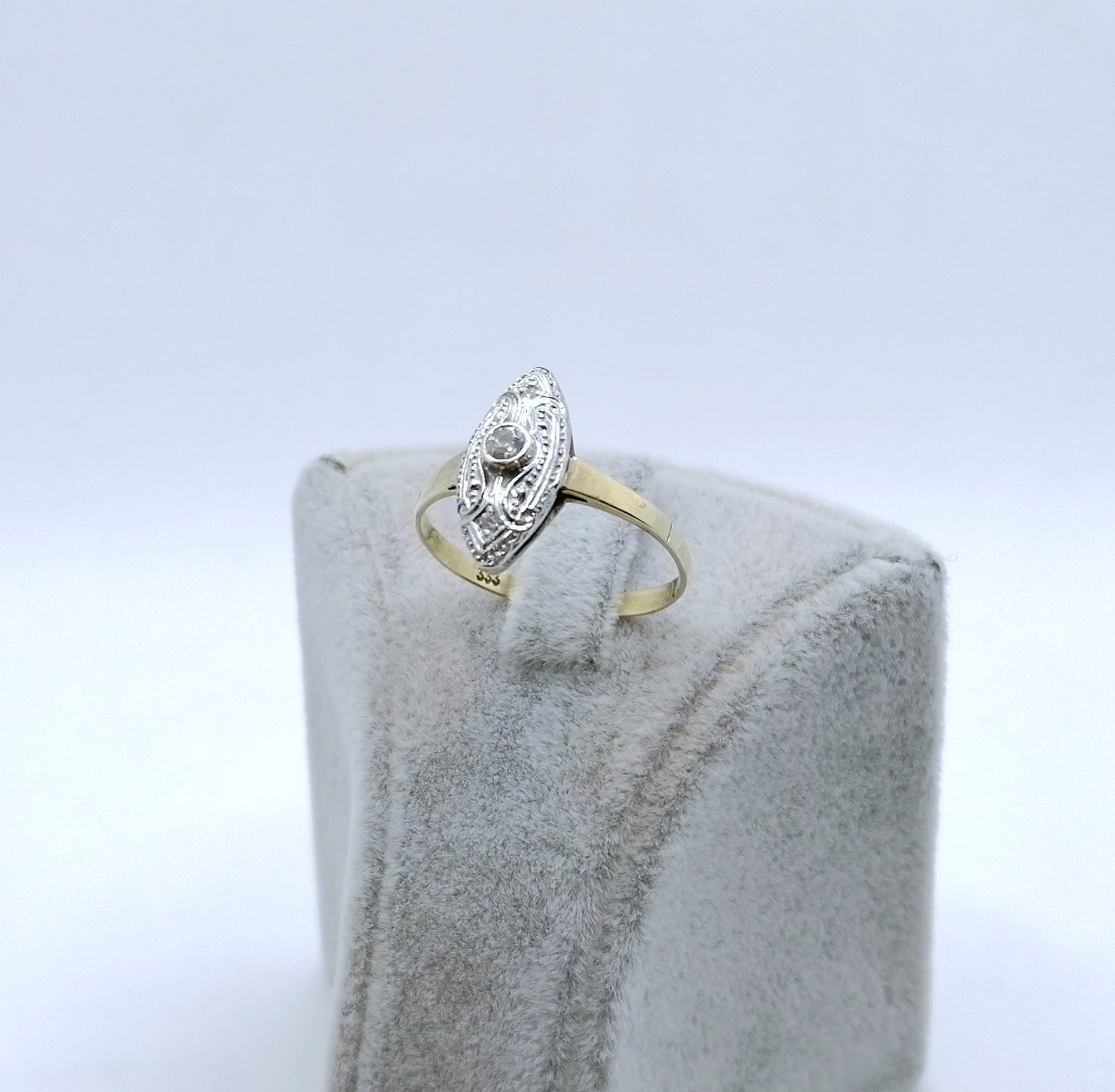 Ring Gold 333er mit Zirkonia Damenring Gr. 61