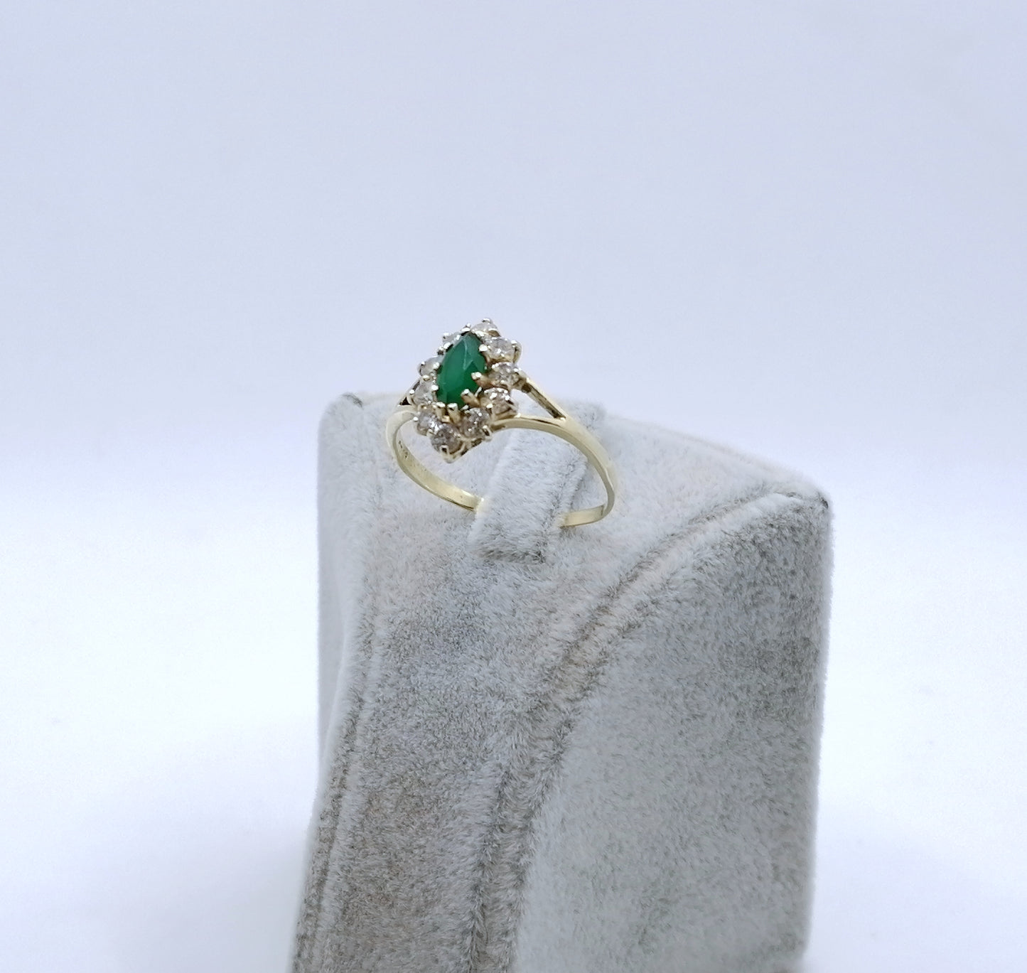 Ring Gold 585er mit Zirkonia Damenring Gr. 66