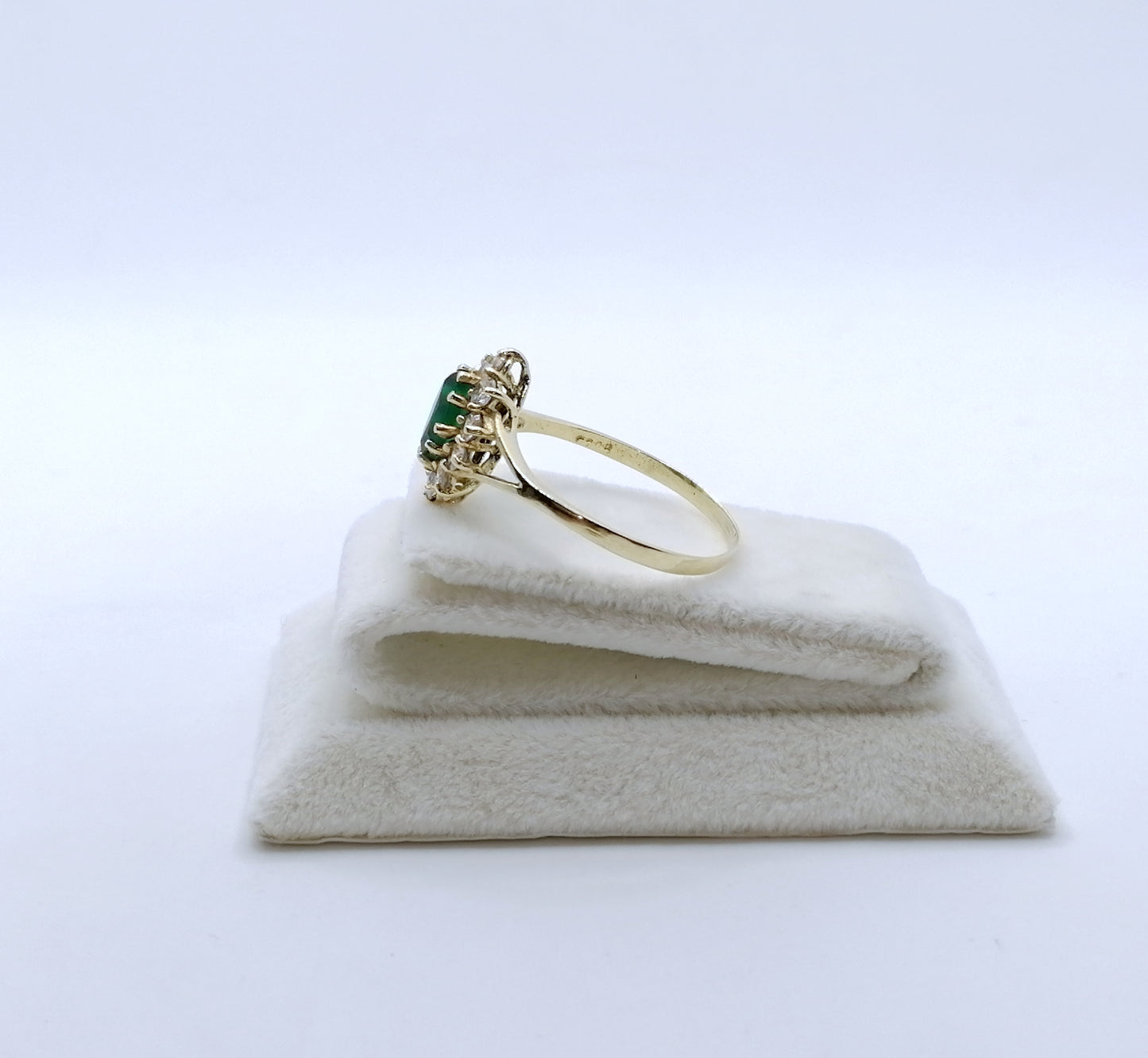 Ring Gold 585er mit Zirkonia Damenring Gr. 66