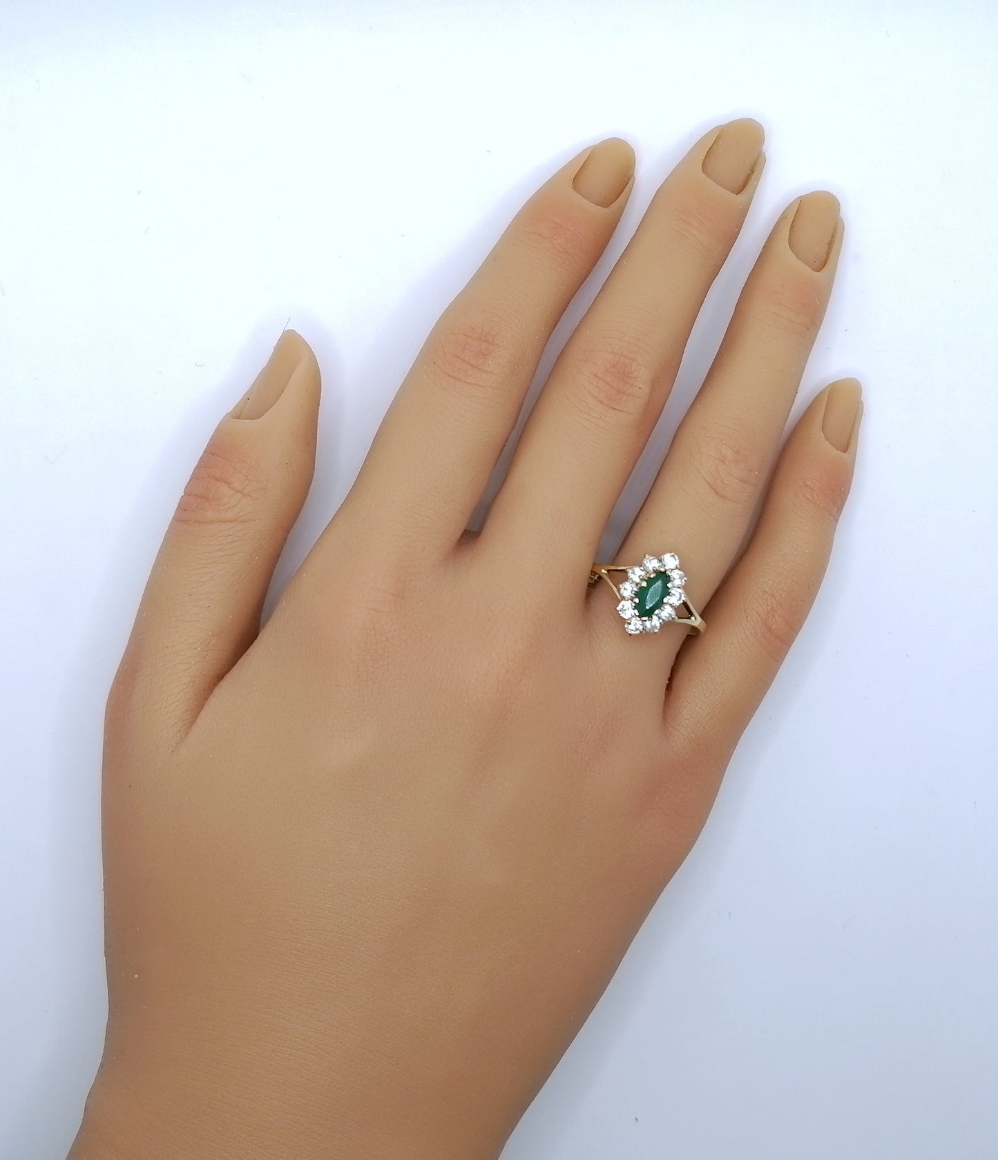 Ring Gold 585er mit Zirkonia Damenring Gr. 66