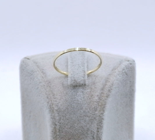 Ring Gold 333er Bandring Gr. 61