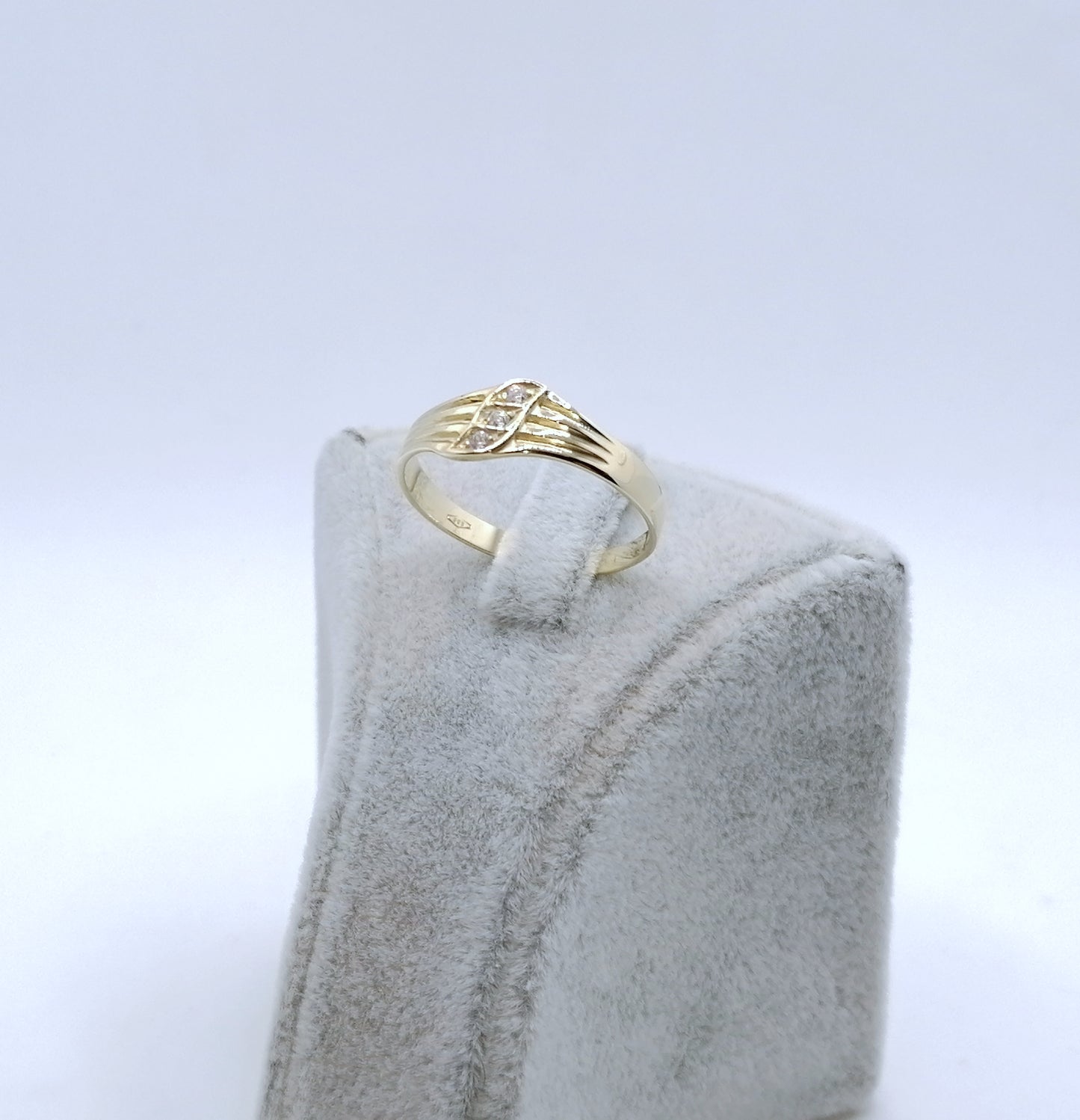 Ring Gold 585er mit Zirkonia Damenring Gr. 63