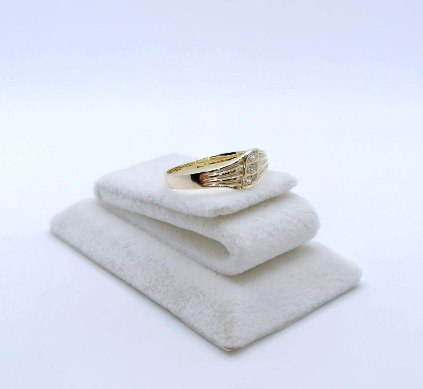 Ring Gold 585er mit Zirkonia Damenring Gr. 63