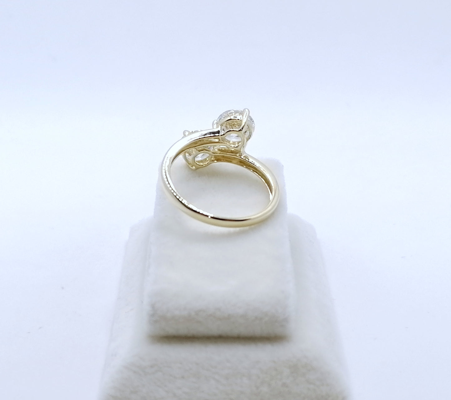 Ring Gold 585er mit Zirkonia Damenring Gr. 57