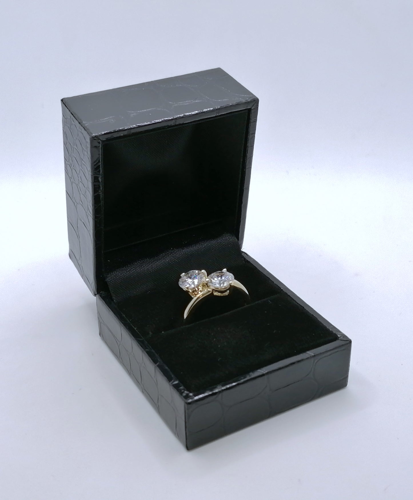 Ring Gold 585er mit Zirkonia Damenring Gr. 57