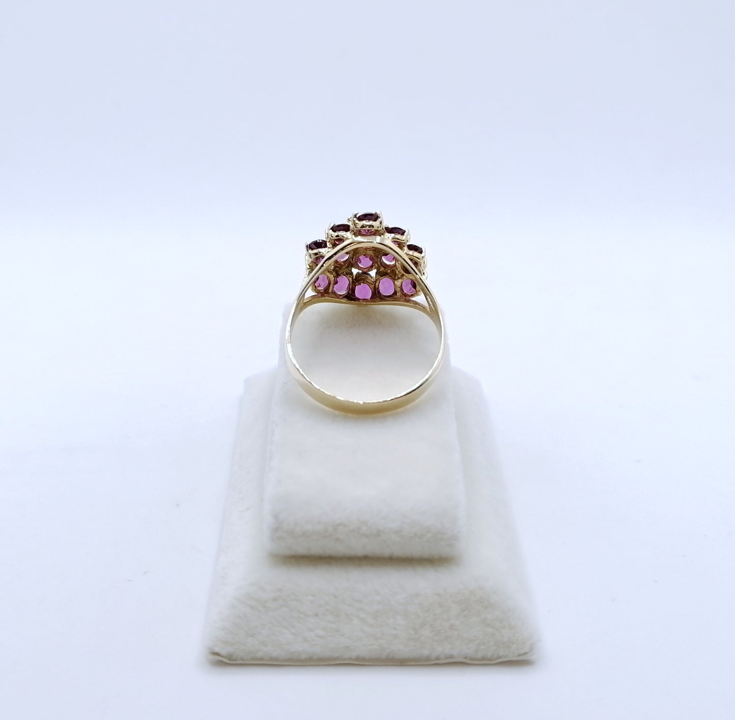 Ring Gold 375er mit Rhodolith Granat Gr. 63