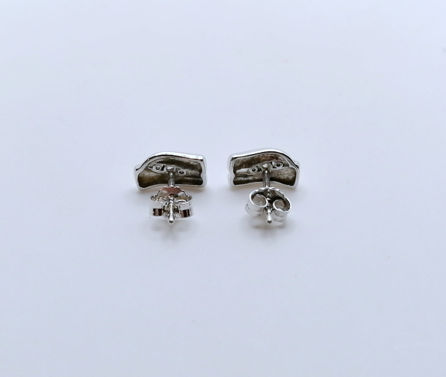 Ohrstecker Weißgold 333er mit Zirkonia