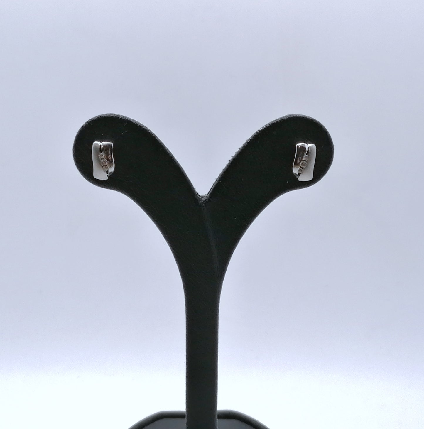 Ohrstecker Weißgold 333er mit Zirkonia