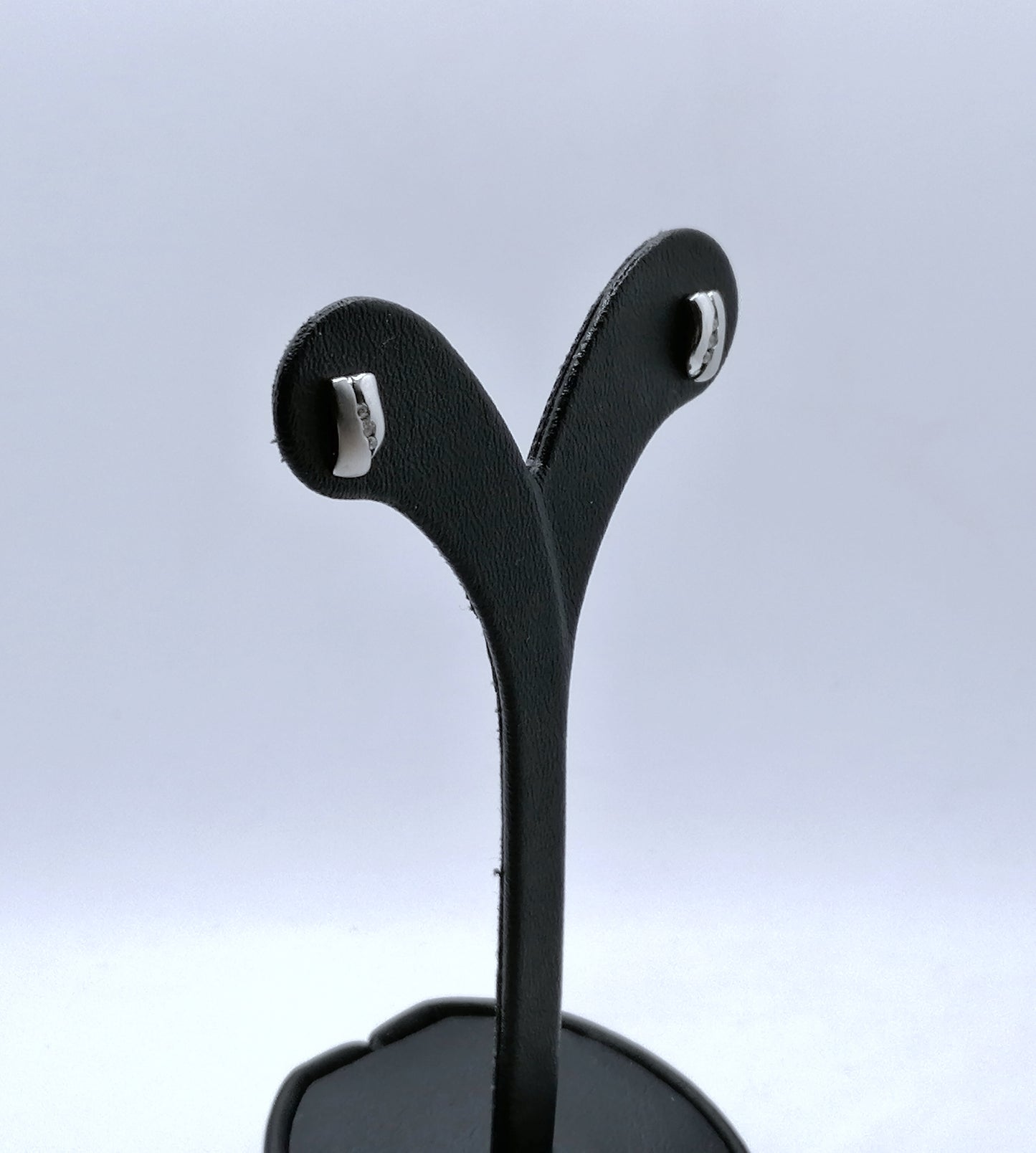 Ohrstecker Weißgold 333er mit Zirkonia