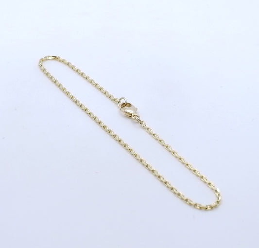Armband Gold 585er Ankerkette