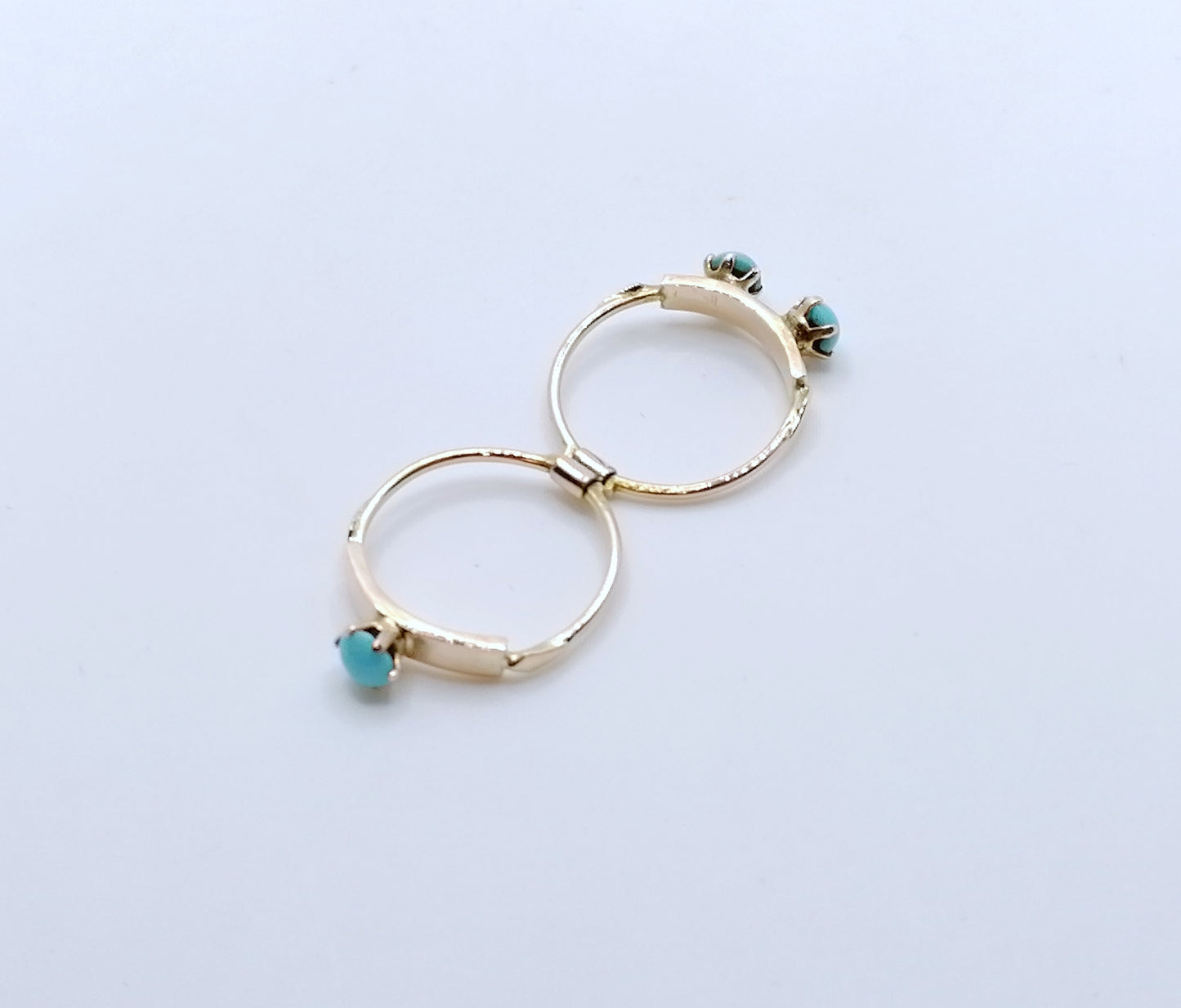 Ring Gold 585er mit Türkissteinen
