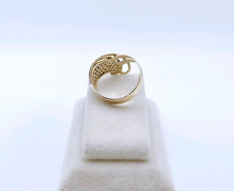 Ring Gold 585 mit Zirkonia Gr. 57