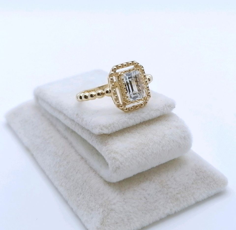 Ring Gold 585 mit Zirkonia Gr. 55
