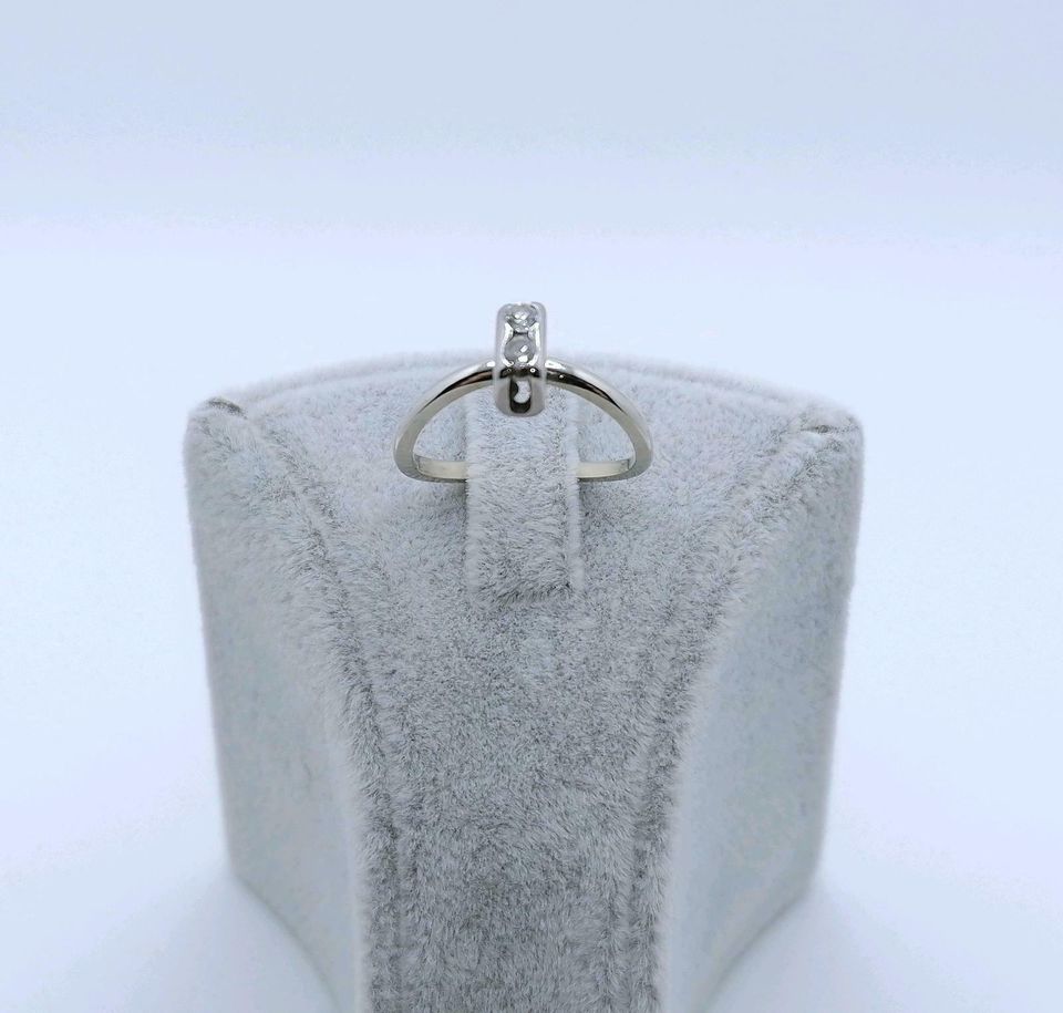 Ring Weißgold 585er mit Brillanten Vorsteckring
