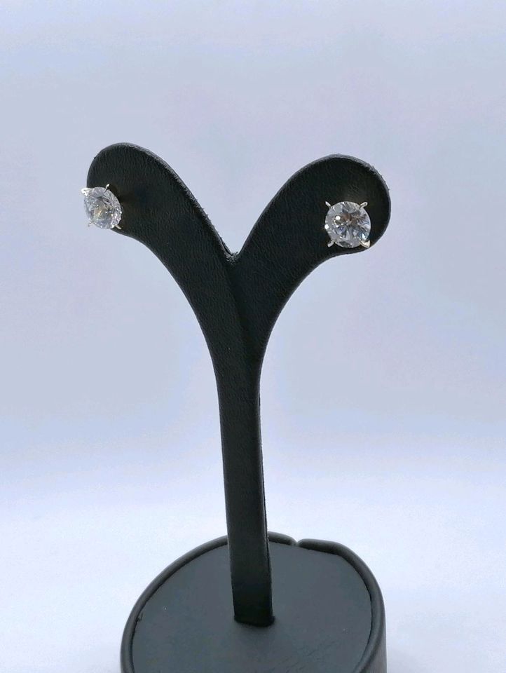 Ohrstecker 585er Gold mit Zirkonia
