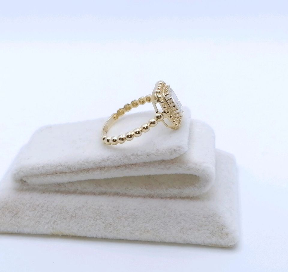 Ring Gold 585 mit Zirkonia Gr. 55