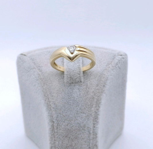 Ring Gold 585 mit Zirkonia