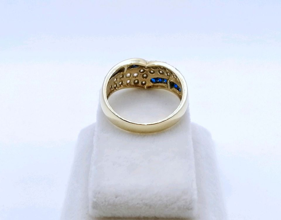Ring Gold 585 mit Zirkonia