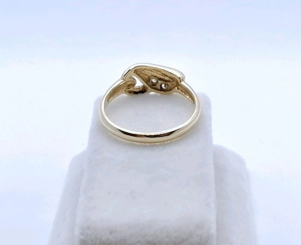 Ring Gold 585 mit Zirkonia Gr. 54