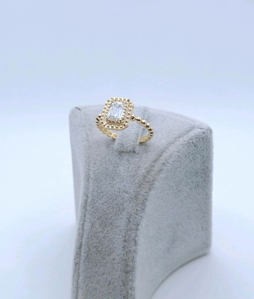 Ring Gold 585 mit Zirkonia Gr. 55