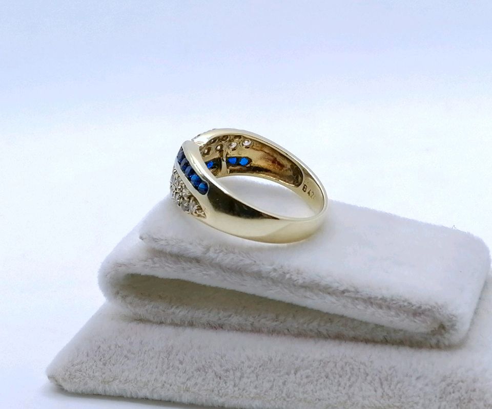 Ring Gold 585 mit Zirkonia