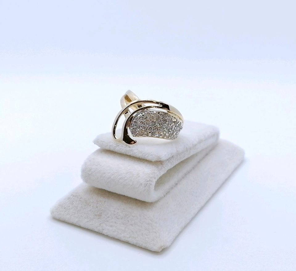 Ring Gold 585 mit Zirkonia Gr. 57