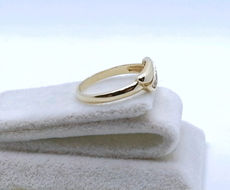 Ring Gold 585 mit Zirkonia Gr. 54