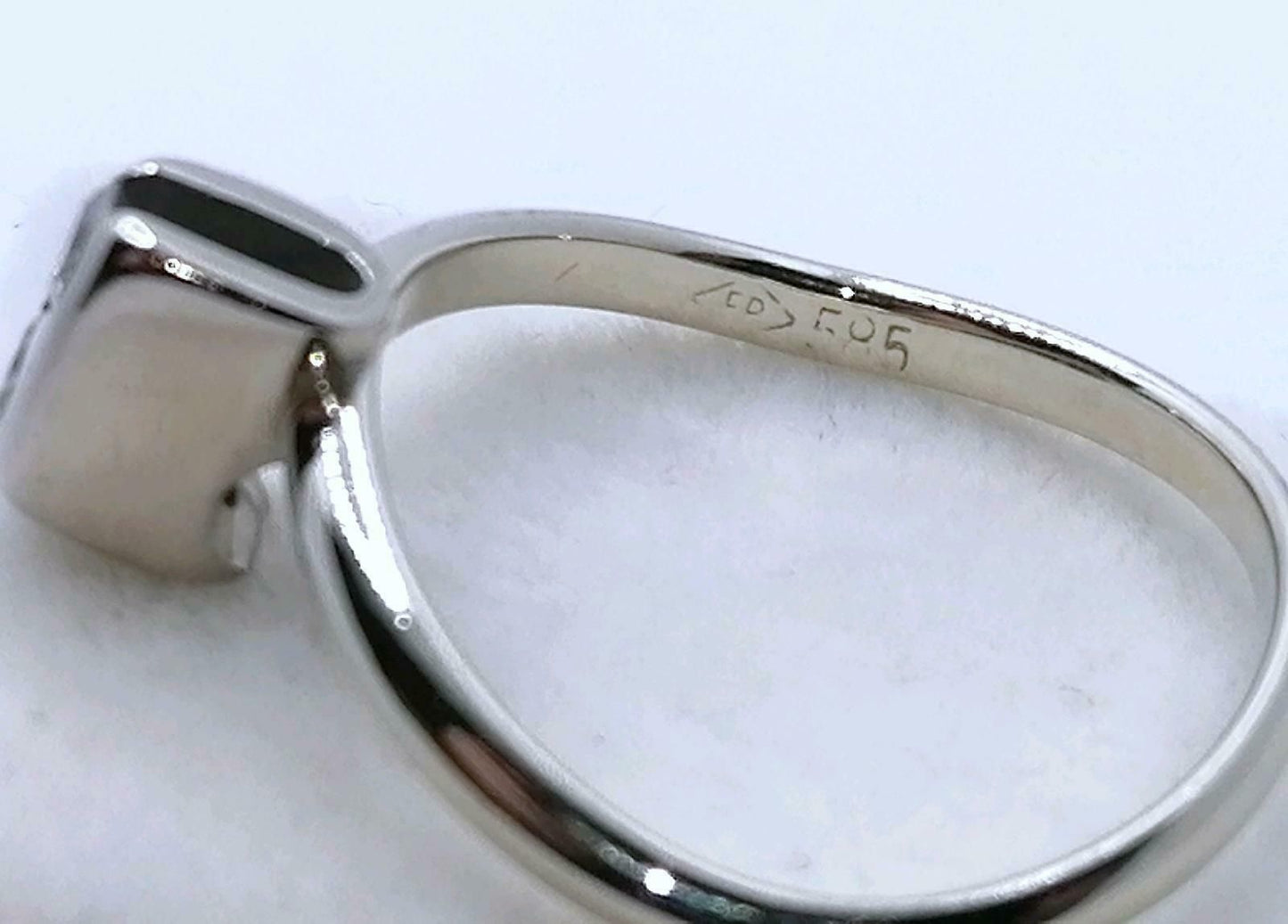 Ring Weißgold 585er mit Brillanten Vorsteckring