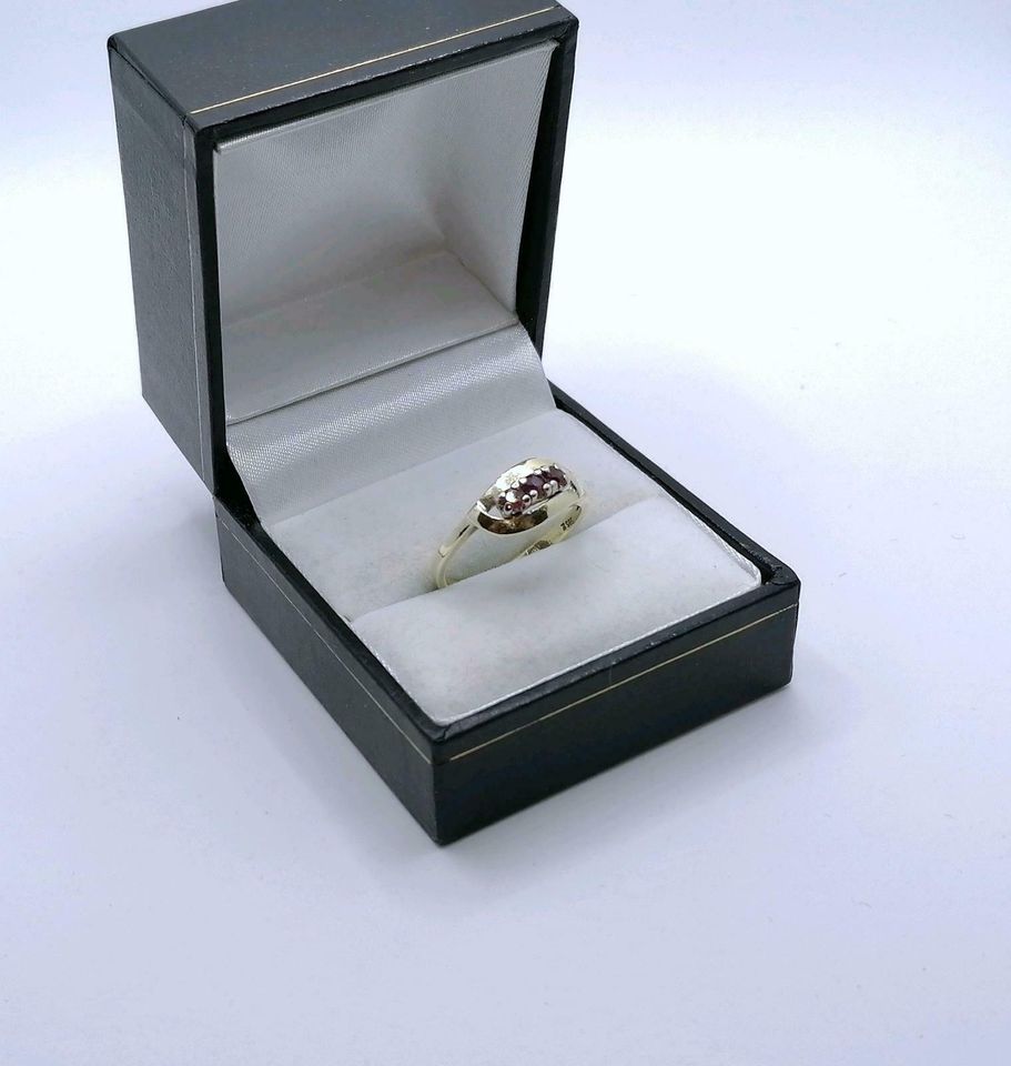 Ring Gold 585er mit Rubinen Gr. 53