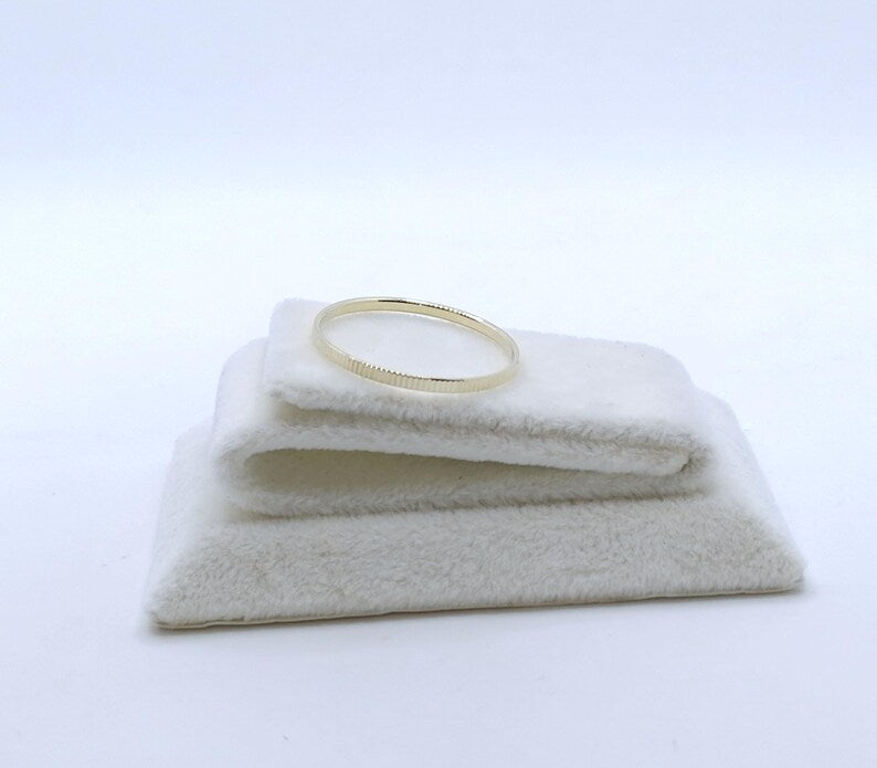 Ring Gold 333er Bandring Gr. 61
