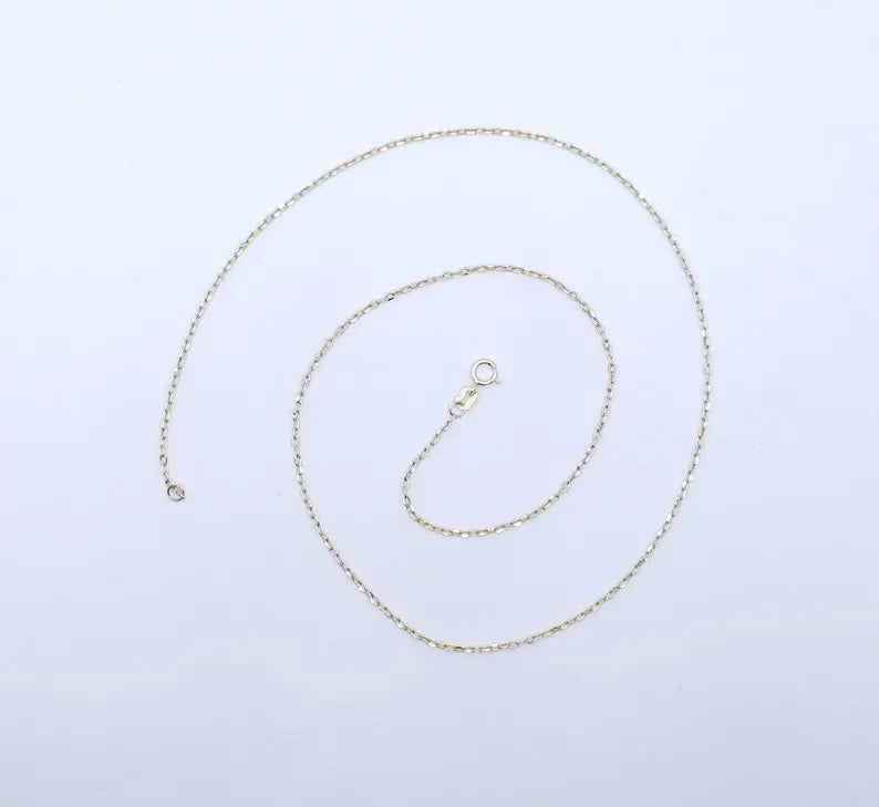 Halskette Gold 585er Ankerkette
