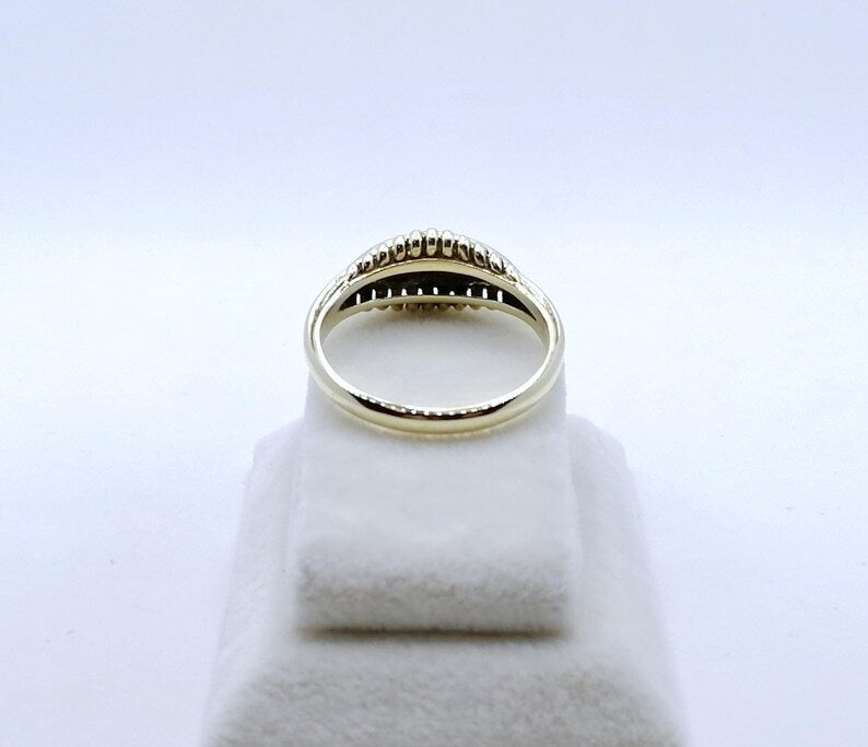 Ring Gold 585er mit funkelnden Brillanten Gr. 63