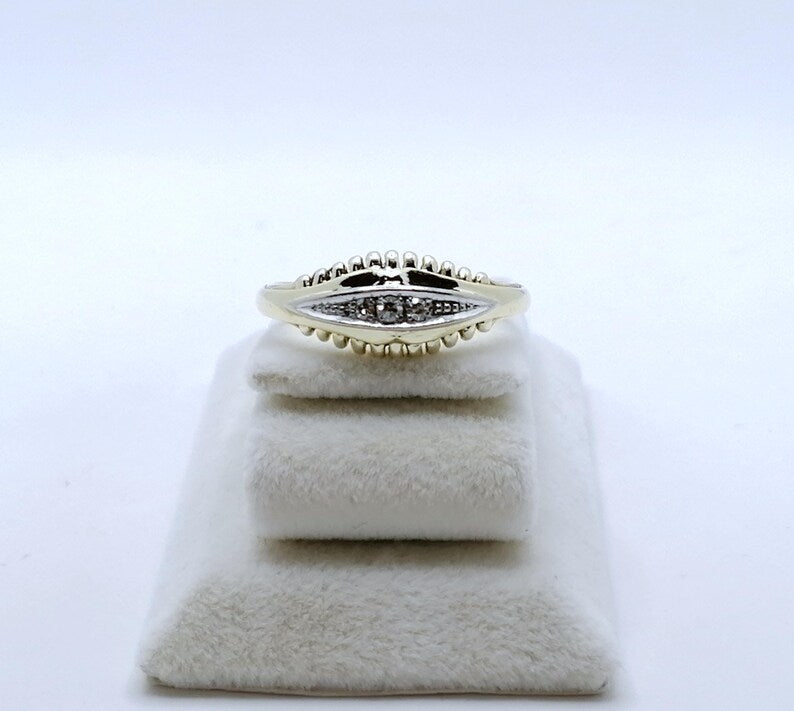 Ring Gold 585er mit funkelnden Brillanten Gr. 63