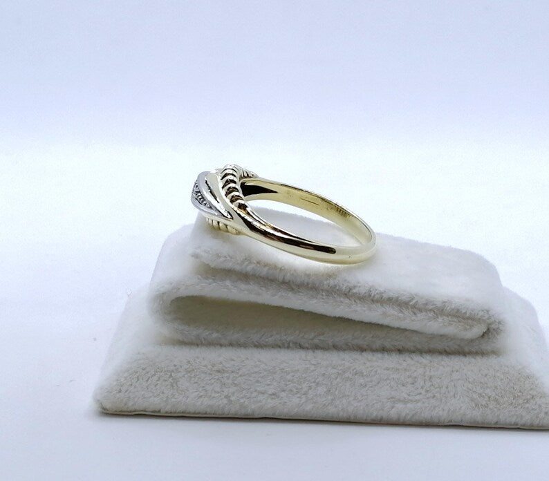 Ring Gold 585er mit funkelnden Brillanten Gr. 63