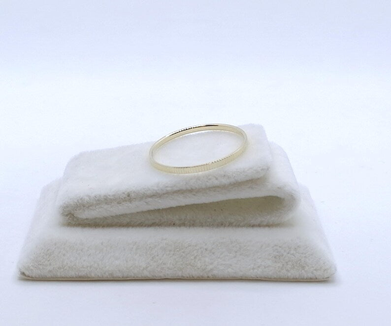 Ring Gold 333er Bandring Gr. 61