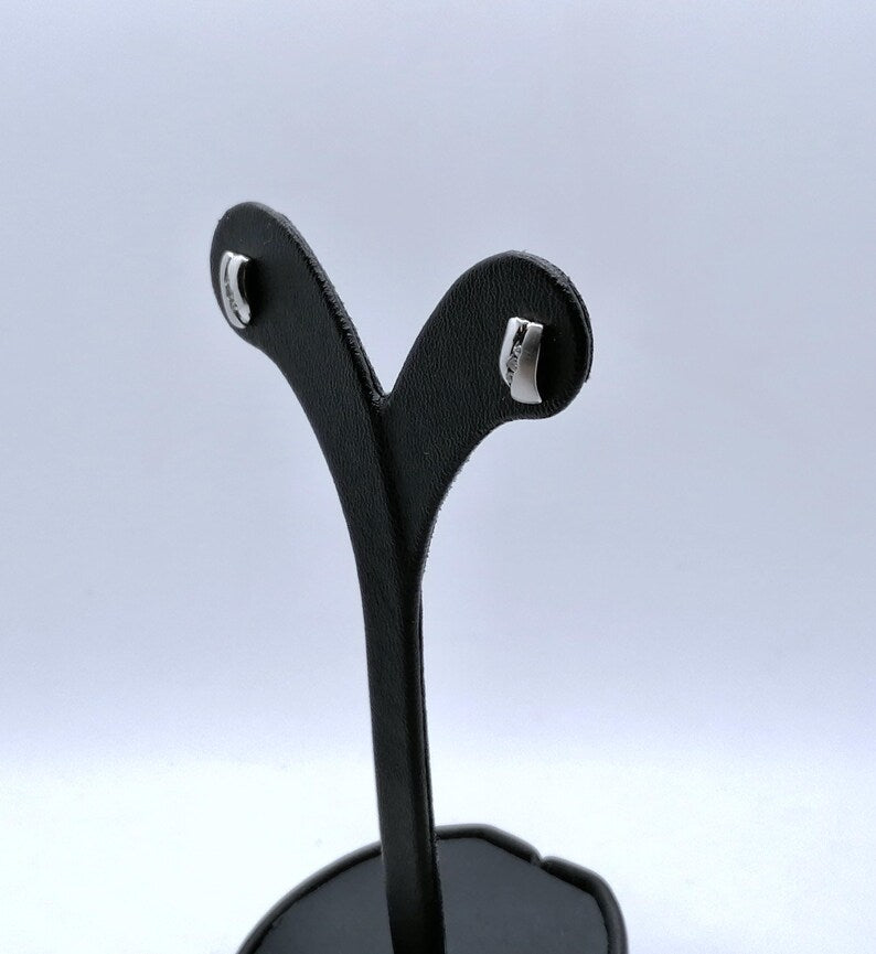 Ohrstecker Weißgold 333er mit Zirkonia