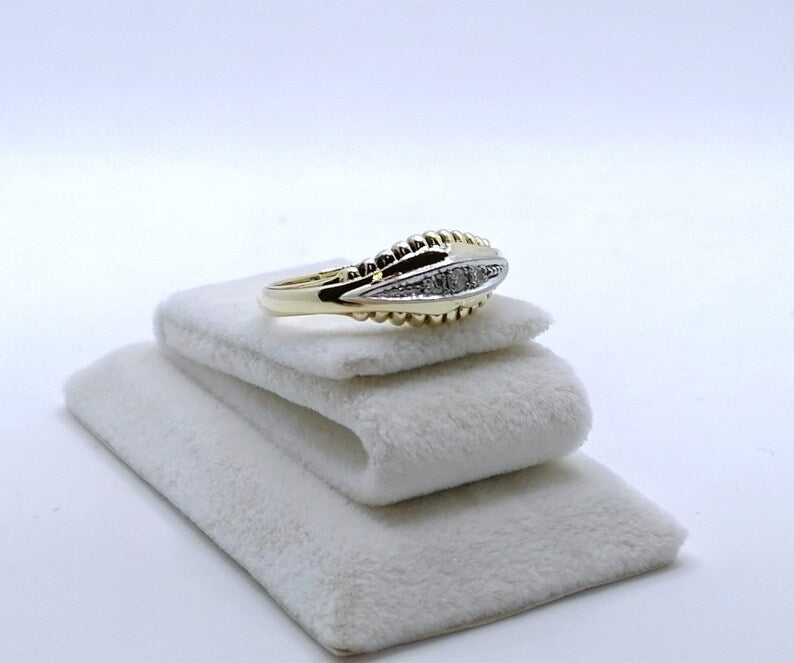 Ring Gold 585er mit funkelnden Brillanten Gr. 63