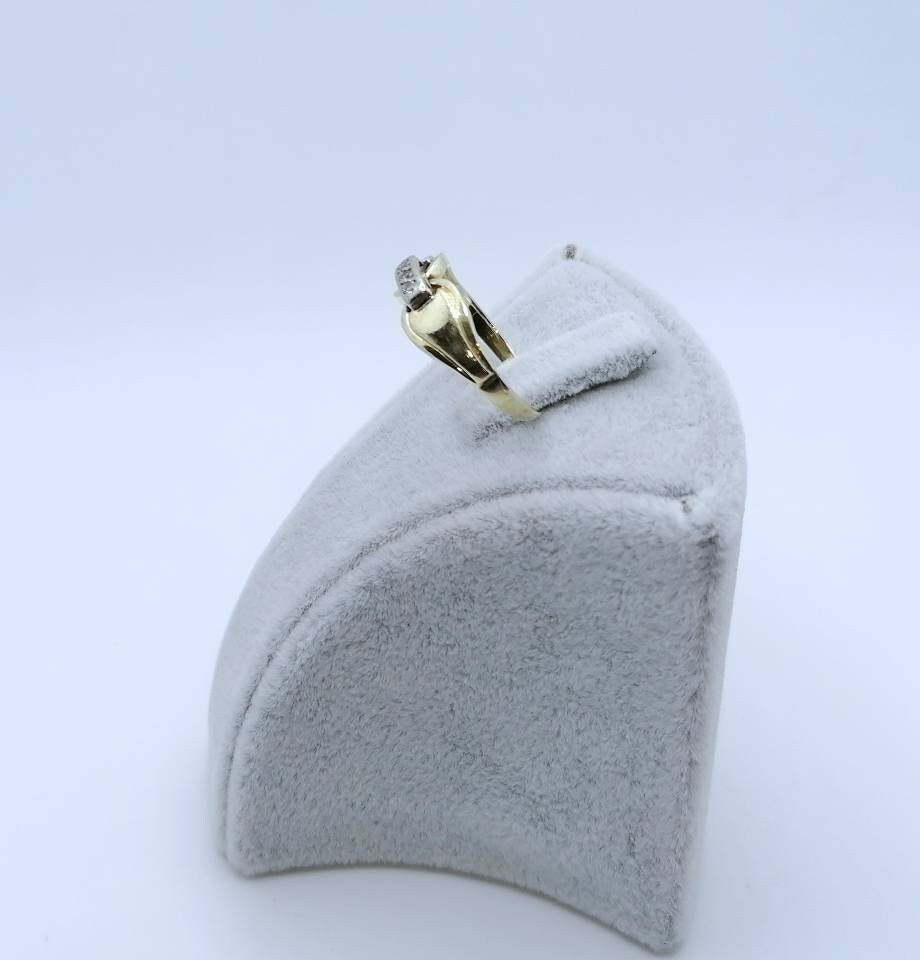 Vintage Ring Gold 585er mit Diamanten