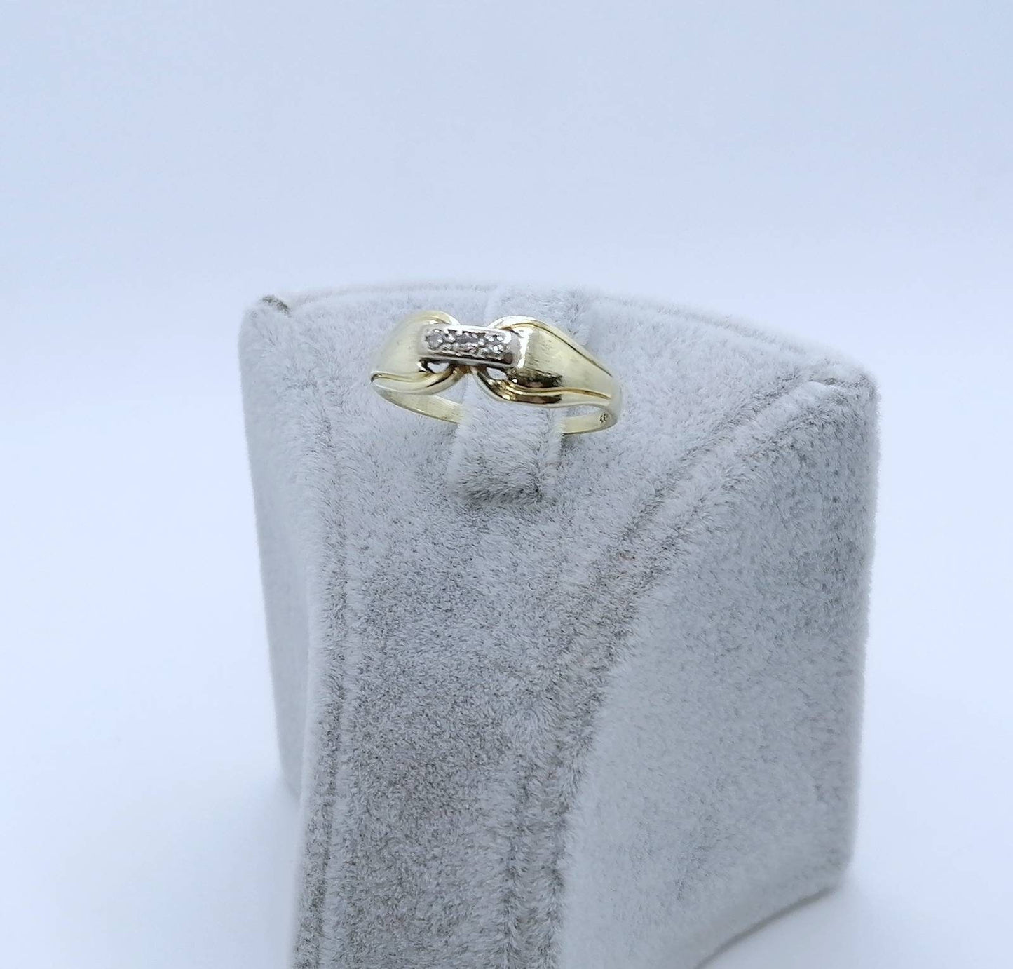 Vintage Ring Gold 585er mit Diamanten