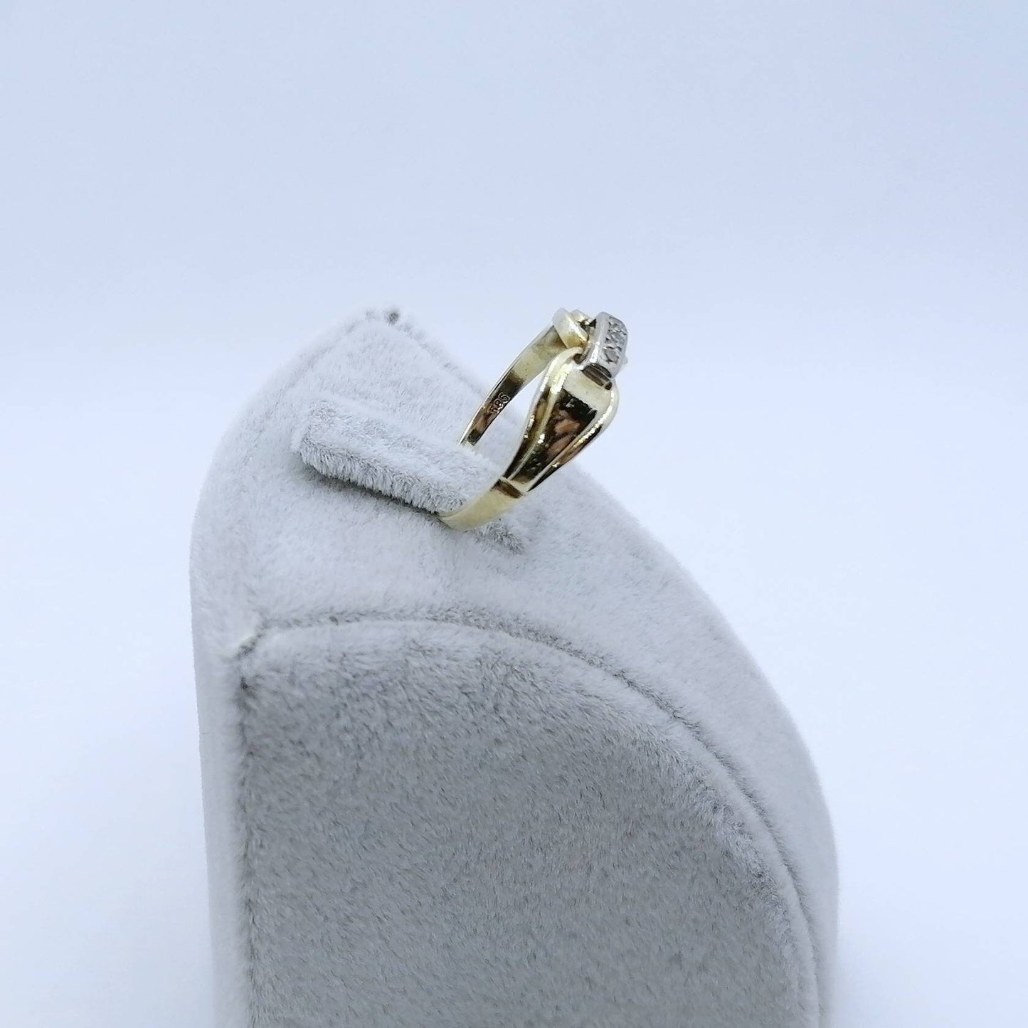 Vintage Ring Gold 585er mit Diamanten