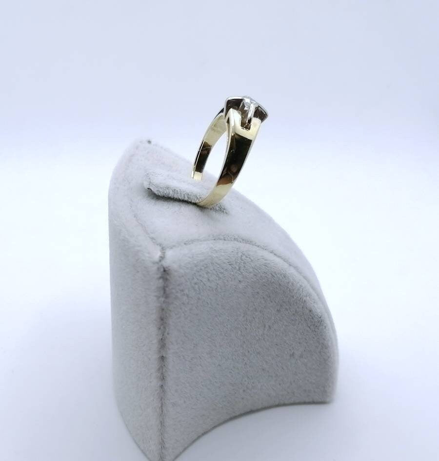 Ring Brillant Solitär Gold 585er